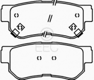 Комплект тормозных колодок EEC BRP1121