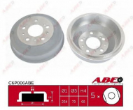 Тормозный барабан ABE C6P006ABE