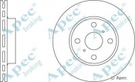 Тормозной диск APEC braking DSK657