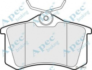 Комплект тормозных колодок APEC braking PAD1020
