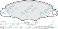 Комплект тормозных колодок APEC braking PAD1033