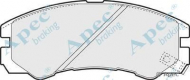 Комплект тормозных колодок APEC braking PAD1036