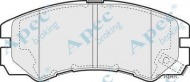 Комплект тормозных колодок APEC braking PAD1085