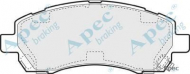 Комплект тормозных колодок APEC braking PAD1097