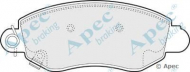 Комплект тормозных колодок APEC braking PAD1167