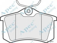 Комплект тормозных колодок APEC braking PAD1190