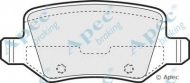 Комплект тормозных колодок APEC braking PAD1214
