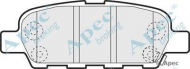 Комплект тормозных колодок APEC braking PAD1264