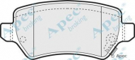 Комплект тормозных колодок APEC braking PAD1286