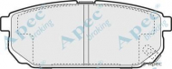 Комплект тормозных колодок APEC braking PAD1331