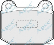 Комплект тормозных колодок APEC braking PAD1356