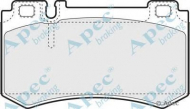 Комплект тормозных колодок APEC braking PAD1425