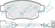 Комплект тормозных колодок APEC braking PAD1477