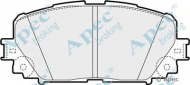 Комплект тормозных колодок APEC braking PAD1572