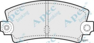 Комплект тормозных колодок APEC braking PAD284