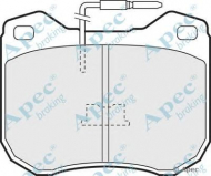 Комплект тормозных колодок APEC braking PAD317