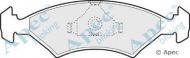 Комплект тормозных колодок APEC braking PAD351