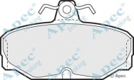 Комплект тормозных колодок APEC braking PAD537
