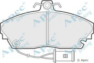Комплект тормозных колодок APEC braking PAD544
