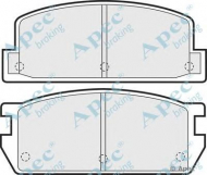 Комплект тормозных колодок APEC braking PAD571