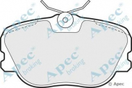 Комплект тормозных колодок APEC braking PAD652