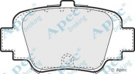 Комплект тормозных колодок APEC braking PAD871