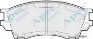 Комплект тормозных колодок APEC braking PAD878