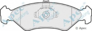 Комплект тормозных колодок APEC braking PAD882
