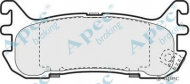 Комплект тормозных колодок APEC braking PAD887