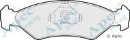 Комплект тормозных колодок APEC braking PAD959