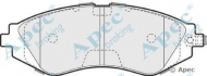Комплект тормозных колодок APEC braking PAD980