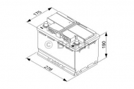 Аккумулятор BOSCH 0 092 T30 080