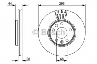 Тормозной диск BOSCH 0 986 479 551