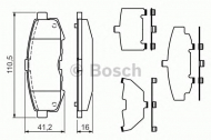 Комплект тормозных колодок BOSCH 0 986 494 319