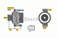 Генератор BOSCH 0 125 711 045