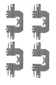Комплектующие HELLA PAGID 8DZ 355 204-601