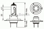 Лампа накаливания BOSCH 1 987 302 071