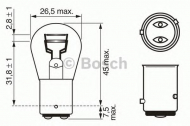 Лампа накаливания BOSCH 1 987 302 215