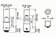 Лампа накаливания BOSCH 1 987 302 232
