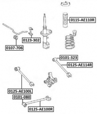 Подвеска ASVA 0101-323