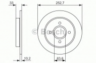 Тормозной диск BOSCH 0 986 479 859
