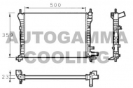 Теплообменник AUTOGAMMA 100357
