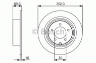 Тормозной диск BOSCH 0 986 479 R07