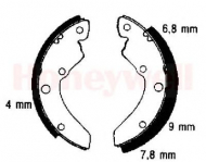 Комлект тормозных накладок BENDIX 361194B