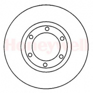 Тормозной диск BENDIX 561693B
