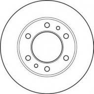 Тормозной диск BENDIX 561444B