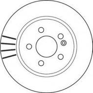 Тормозной диск BENDIX 562099B
