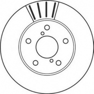 Тормозной диск BENDIX 562116B