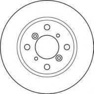 Тормозной диск BENDIX 562117B