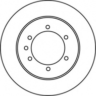 Тормозной диск BENDIX 562223B